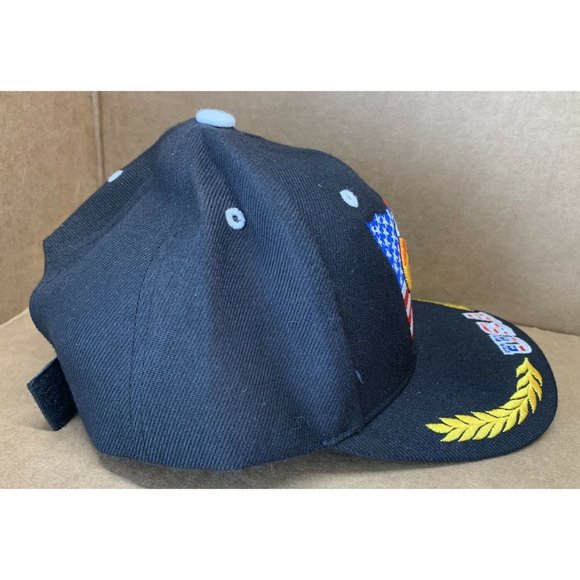 Mens USA Adjustable Baseball Sam’s Cap Hat Bald Eagle American Flag Patriot - Picture 4 of 6